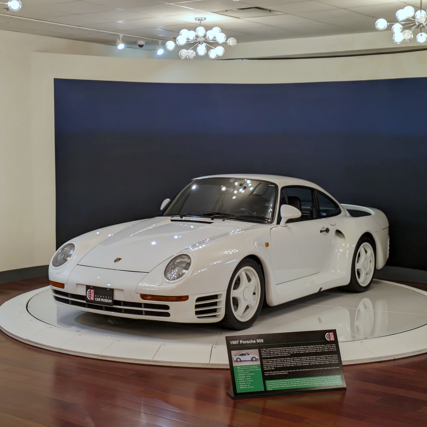 Porsche 959 - in a class by itself.