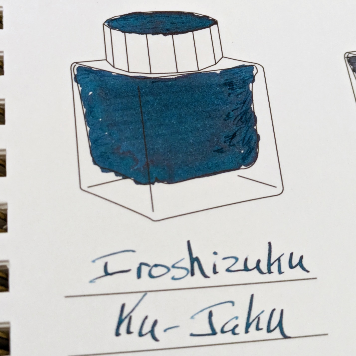 This was the first Iroshizuku ink I tried years ago, still one of my favorites. 