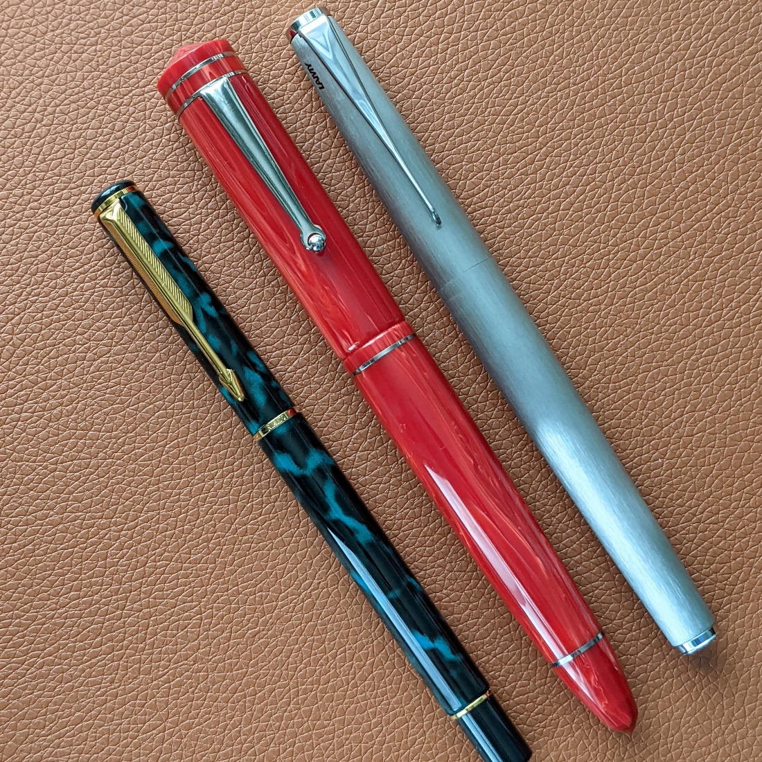 Parker Rialto, Delta Write Balance, Lamy Studio